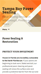 Mobile Screenshot of paverssealing.com